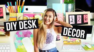 Diy Desk Organization Accessories To Make Your Desk Cute Laurdiy Diy Desk Decor Desk Organization Diy Diy Desk