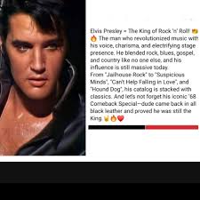 Best entertainer of all time! King of Rock-n-Roll!