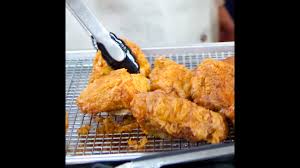 Increasingly popularized in recent years, korean fried chicken was born around the time of the korean war: American Test Kitchen Korean Fried Chicken Korean Fried Chicken Wings Recipe Bon Appetit Make Sure The Chicken Is Coated Well Elvie Helvey