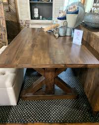The green mountain state is famous for having the ideal climate required for growing sugar maple (aka hard maple) trees and we have lots of them. 60 Maple Dining Table With Pine X Shaped Base Old Wood De