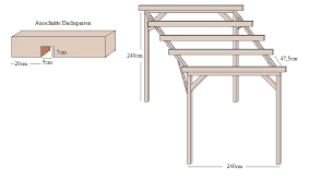 Unser programm an terrassendächern aus holz umfasst neben unterschiedlichen holzarten (kiefer & leimholz) auch verschiedene grundkonstruktionen (anbau und freistehend). Bauanleitung Terrassenuberdachung Bauplan