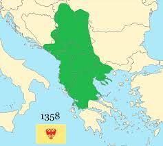 The serbian empire serbian srpsko carstvo srpsko tsrsto is a historiographical term for the empire in the balkan peninsula that e. Serbian Empire In 1350 Know Your Meme