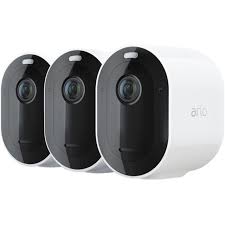 Arlo Arlo Pro 3 Wire Free Security System 3 Camera Kit Camera Base Station 2560 X 1440 Camera Resolution Alex In 2020 Security System Camera Home Surveillance