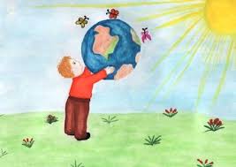 Детский рисунок я в мире человек (48 фото)