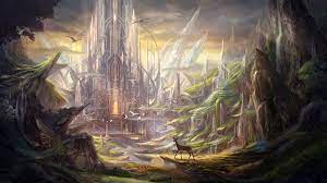 Pictures Of Fantasy Landscapes Alpha Coders Wallpaper Abyss Fantasy Landscape 323527 Fantasy Landscape Fantasy Art Landscapes Fantasy Castle