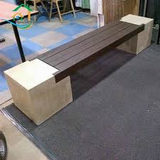 Well you're in luck, because here they come. Artificial Wood Concrete Outdoor Public Bench Buy Outdoor Public Bench Outdoor Concrete Bench Public Seating Bench Product On Alibaba Com