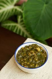 Colocasia Leaves Gravy Recipe Alu Chi Patal Bhaji Recipe Indian Food Recipes Vegetarian Bhaji Recipe Recipes