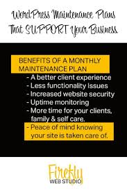 Wordpress Maintenance Plans That Support Your Business In 2020 How To Plan Website Security Maintenance