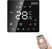 Smart Thermostats For Home Smart WiFi Thermostat – 4.8" Touch Screen, Voice  Control, Programmable, Works With Alexa & Google Home New Home Essentials
