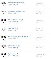 Roblox promo codes rainbow bear mask. Roblox Makeup Face Codes Makeupview Co
