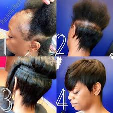 Websta Afrohaircom Style From Thejellieffect Of Houston Texas Repost Thejellieffect Then Short Weave Hairstyles Severe Hair Loss Alopecia Hairstyles
