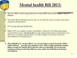 New Mental Health Act Tanu Ppt