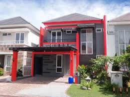 Bagaimana cara menentukan warna cat rumah minimalis? Atap Rumah Warna Merah Cek Bahan Bangunan