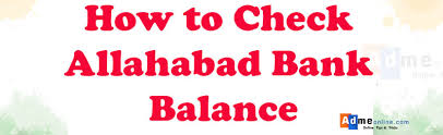 The allahabad bank login page is listed online. Allahabad Bank Balance Enquiry Balance Check Online Missed Call No