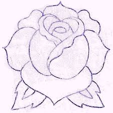 Traditional Rose By Tat 2 U On Deviantart Traditional Rose Tattoos Flower Drawing Roses Drawing