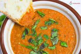 You can use fresh tomato or canned roasting tomatoes in this. Creamy Tomato Basil Soup No Cream Hardy Eatin