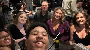 Just won my fist boxing match, now we're at dolphin and anchor in chi,  table 61