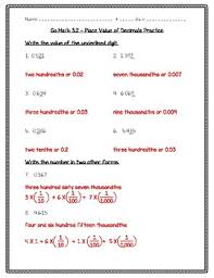 Go math homework grade 5 all answers. Go Math Practice 5th Grade Chapter 3 Add And Subtract Decimals