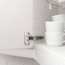 Kitchen cabinet hinges come in a variety of looks and sizes designed for different cabinet styles. Utrusta Hinge Ikea