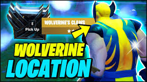 The second location is nearby. Wolverine Boss Location Fortnite Youtube