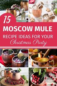 15 Of The Best Holiday Moscow Mule Recipes Moscow Mule Recipe Mule Recipe Moscow Mule Recipe Cocktails