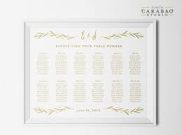 printable wedding seating chart sign table assignment