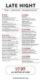 Late Night Happy Hour Culver City Every Night 7pm Close Late Night Happy Hour Lamb Roast Barbacoa