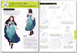 2394 votes and 136776 views on imgur: Digital Illustration Tools Anime Character Female Clothing Reference Book