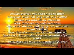 Check spelling or type a new query. Justin Bieber Intensions Lyrics Ft Quavo Youtube