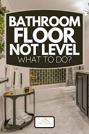 Sep 13, 2019 · before installing a floating floor, check various spots on the subfloor with a level to ensure that it's even, and fill in unlevel sections with patching compound. Bathroom Floor Not Level What To Do Home Decor Bliss