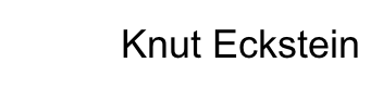 Knut Eckstein