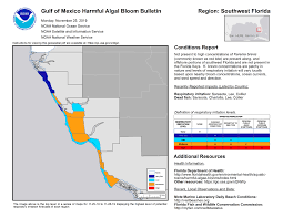 Gulf Of Mexico Harmful Algal Bloom Bulletin Region