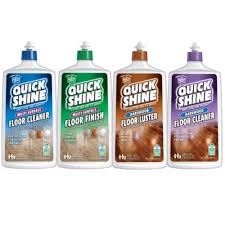 Quick Shine Finishes And Cleaners Shine And Protect All Hard Surface Floors Safer For Kids Pets A Quick Shine Floor Finish Safe Cleaning Products Quick Shine