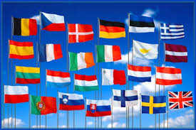 Resultado de imagen de bandera de la union europea
