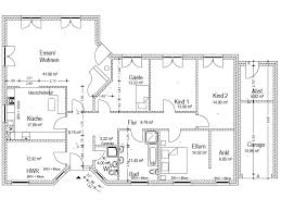 Dieser Bungalow Grundriss Mit Knapp 180 M Bietet 2 Kinderzimmer Und Ein Schlafzimmer Mit Ankleide Bungalow Grundriss Bungalow Haus Selber Bauen