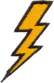 He also didn't have his lightning bolt necklace until his confirmed design. Lightning Bolt Embroidery Design Craft Supplies Tools Sewing Needlecraft Commentfer Fr