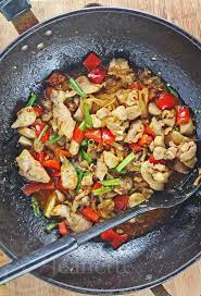 Stir Fry Vietnamese Lemongrass Chicken Recipe Recipe Lemongrass Chicken Recipe Recipes Asian Recipes