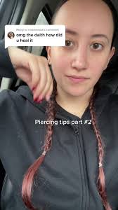 What to do when you get a piercing bump