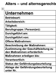 Check spelling or type a new query. Gefahrdungsbeurteilung Alters Und Alternsgerechte Arbeit Im Transportwesen Nur 19 90 Zum Download