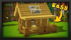 Its a house i have built in survival and i have planned to upload it for a long time ago but i forgot it. Minecraft How To Build A Easy Survival Starter House Youtube