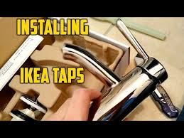 You can use up to 40% less water if you change your old kitchen taps for ikea taps with a flow regulator. Installing Ikea Faucets Youtube