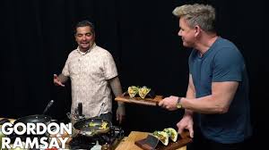 Chef aarón sanchez is starring in a new cooking channel series called taco trip. Gordon Ramsay Cooks Breakfast Tacos With Aaron Sanchez Scrambled Youtube