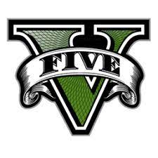 Gta V Five Logo V Only Png Icon Download Iconvert Icons Grand Theft Auto Batman Logosu Batman