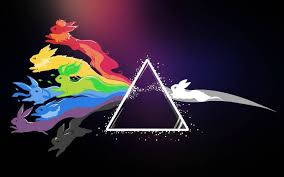 Looking for the best flareon wallpaper? Anime Triangle Rainbows Pokemon Eevee Flareon Jolteon Leafeon Glaceon Vaporeon Espeon Umbreon Pink Floyd Wallpapers Hd Desktop And Mobile Backgrounds