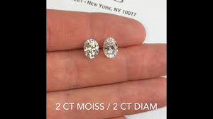 moissanite vs diamond different shapes size and quality