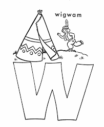 Have you ever seen a photo that was black and white except for one object, which is in full color. Letter W Coloring Pages Coloring Home