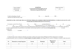 Certificatele fiscale sunt documente care atestă, respectiv infirmă, calitatea de plătitor de cine poate solicita acest serviciu. 2