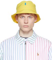 Polo hat yellow store