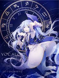 Yuki Miku Anime Zodiac Hatsune Miku Anime Chibi