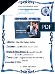 Cuadro Comparativo de Los Modelos OSI y TCP-IP.